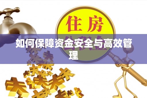 进贤如何保障资金安全与高效管理