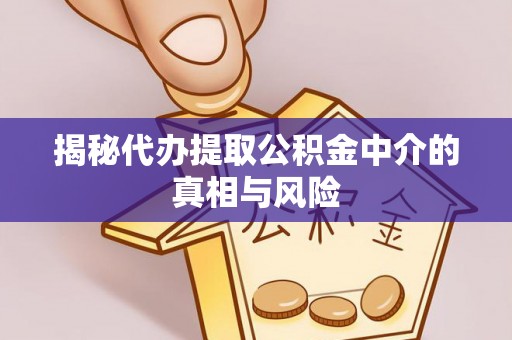 进贤揭秘代办提取公积金中介的真相与风险